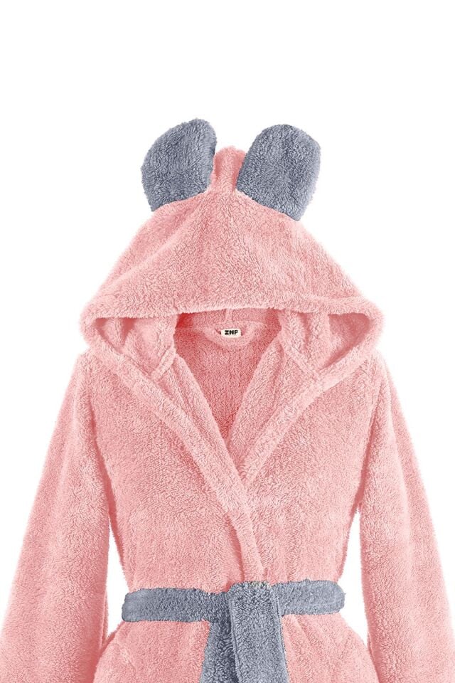 Fleece | Kapşonlu Wellsoft Peluş Sabahlık | Robdeşambr |  Bornoz
