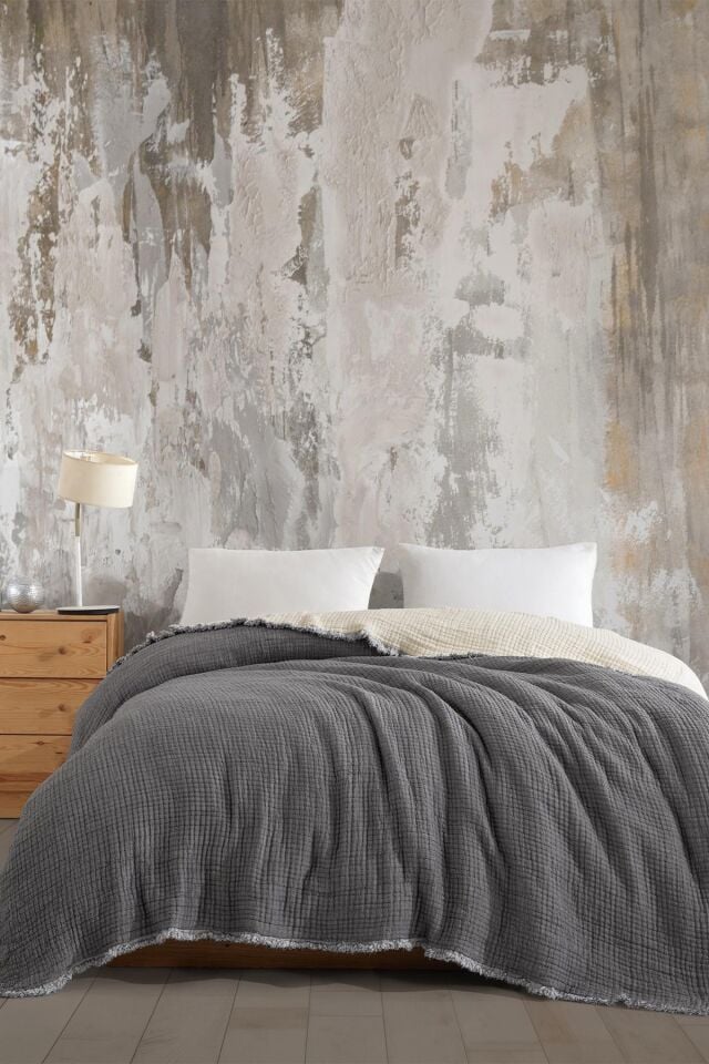 Çift Kişilik 7 Katlı Dolgulu Müslin Yorgan 230 X 240