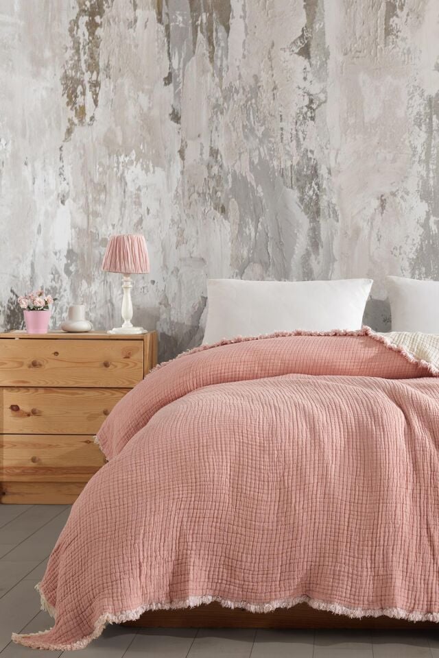 Çift Kişilik 7 Katlı Dolgulu Müslin Yorgan 230 X 240
