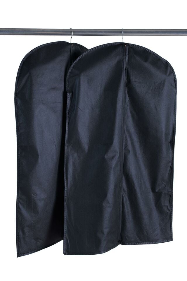 Suit | 2 Adet Takım Elbise Kılıfı | Gamboç | Abiye Giysi Kılıfı 60x100 Cm