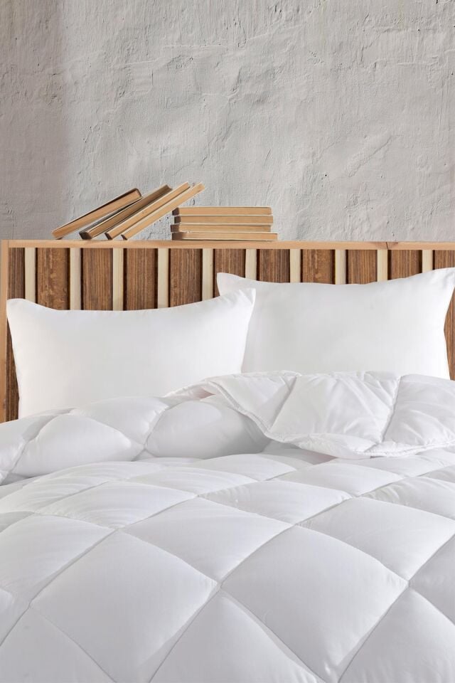 Comfort Line Çift Kişilik Silikon Yorgan +2 Yastık Hediyeli