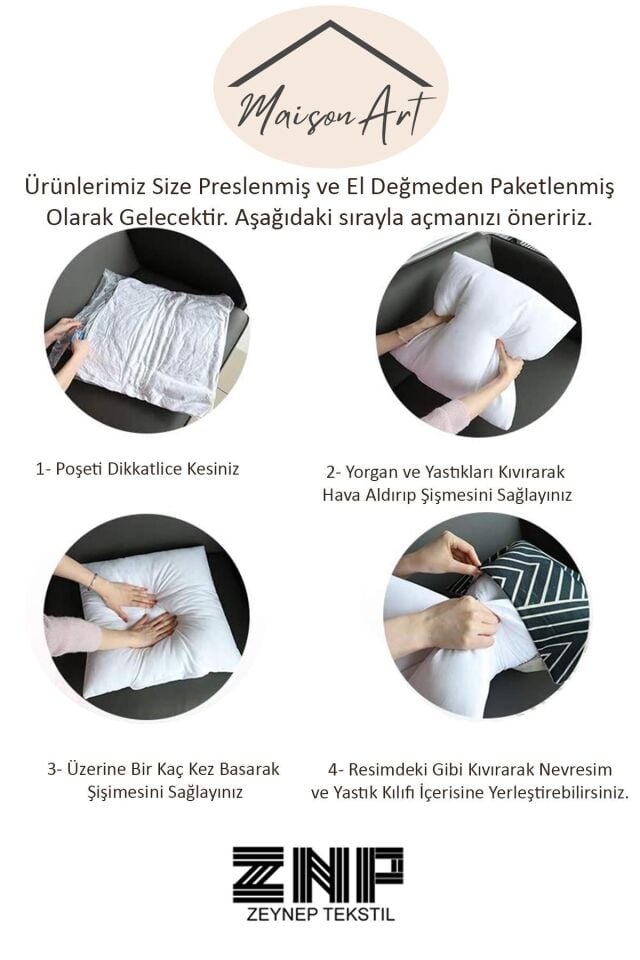 Microfiber Çift Kişilik Yorgan +2 Yastık Hediyeli