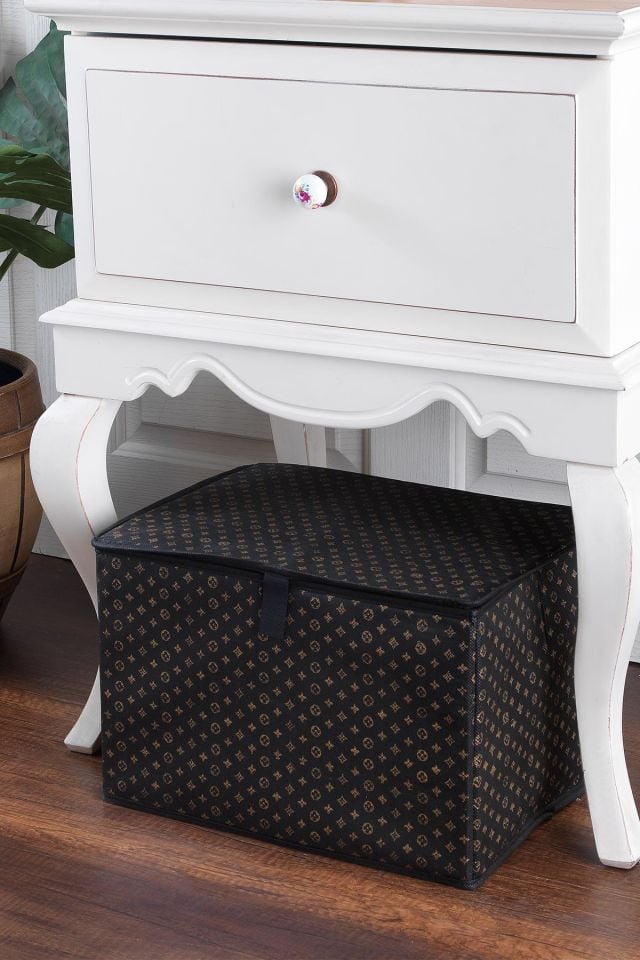 Crate | Mini Çok Amaçlı Organizer Düzenleyici Kutu | Hurç Sandık 40x30x26 Cm
