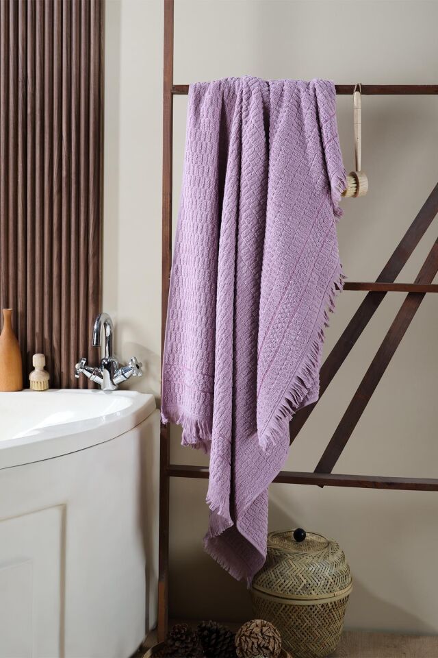 Daphne Banyo Havlusu 90x150 Cm %100 Pamuk Battal Boy