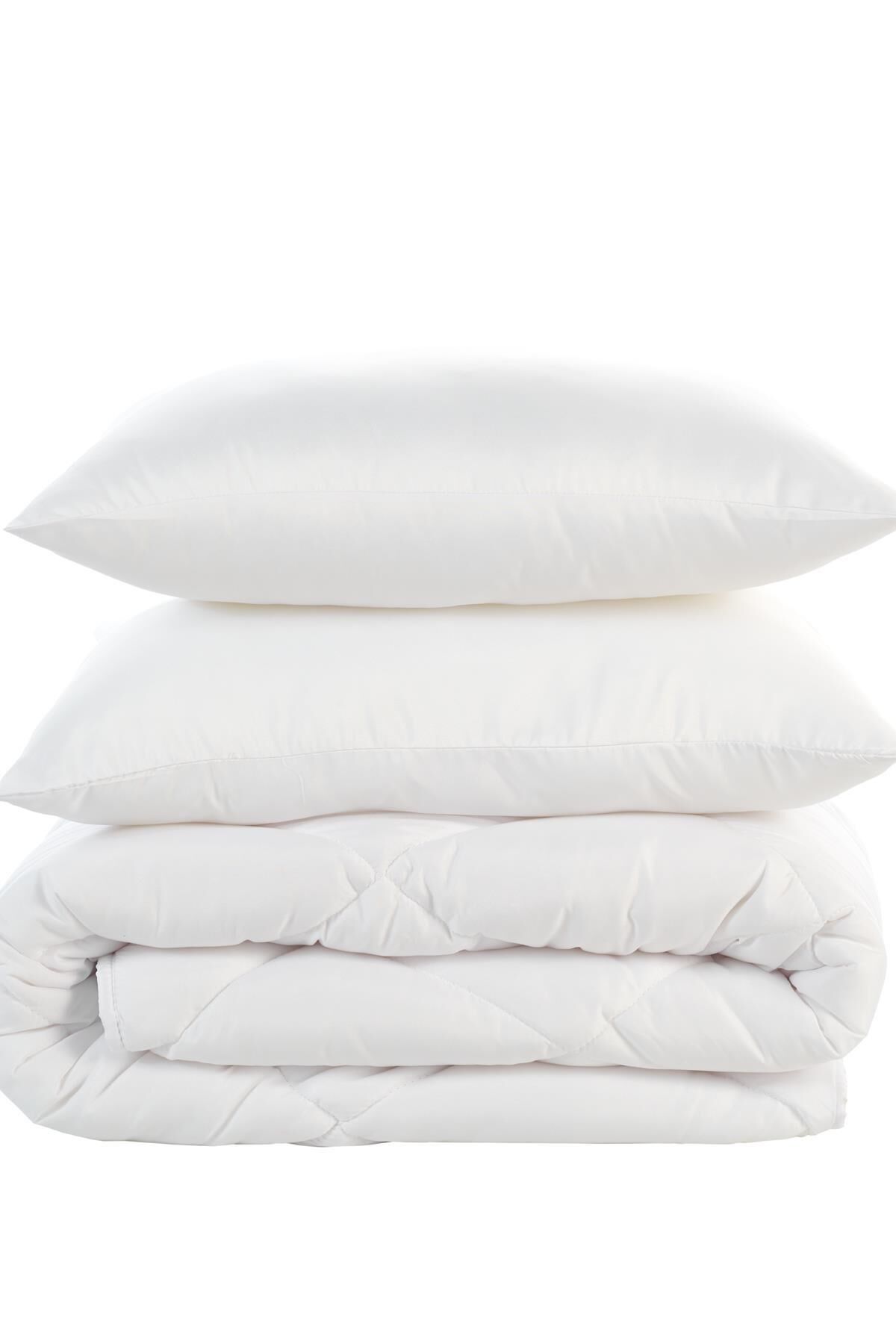 Microfiber Lux Çift Kişilik Microfiber Yorgan +2 Yastık Hediyeli