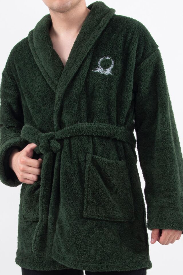 Rob | Wellsoft Peluş Erkek Sabahlık Polar | Robdeşambr | Bornoz