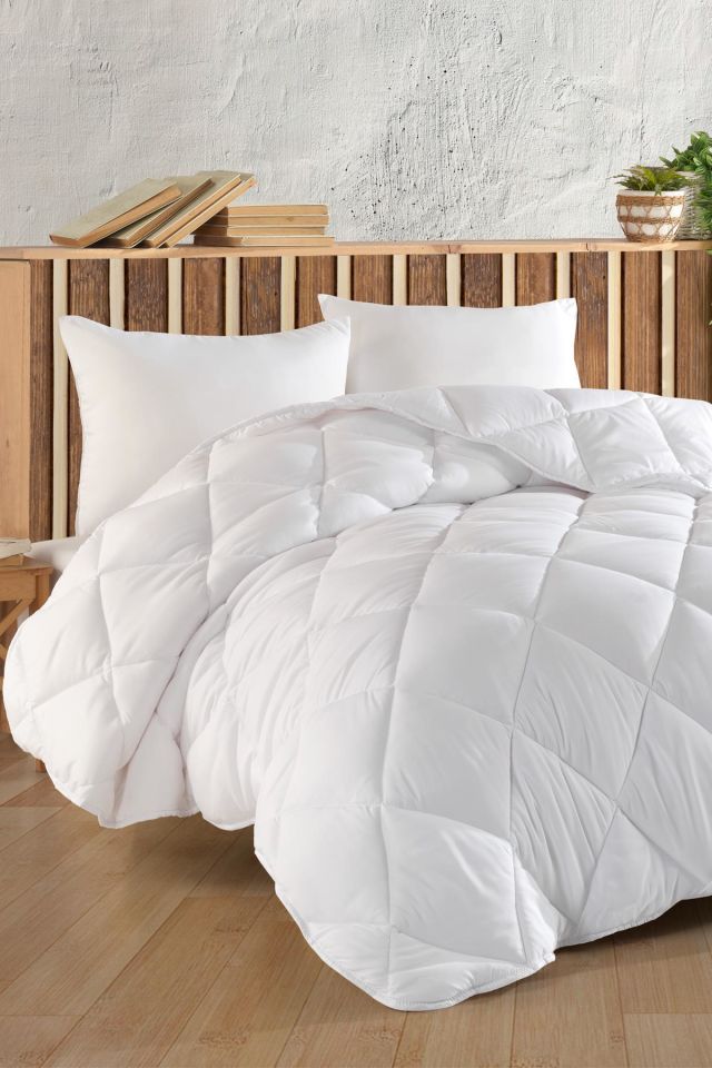Microfiber Lux Tek Kişilik Microfiber Yorgan +1 Yastık Hediyeli