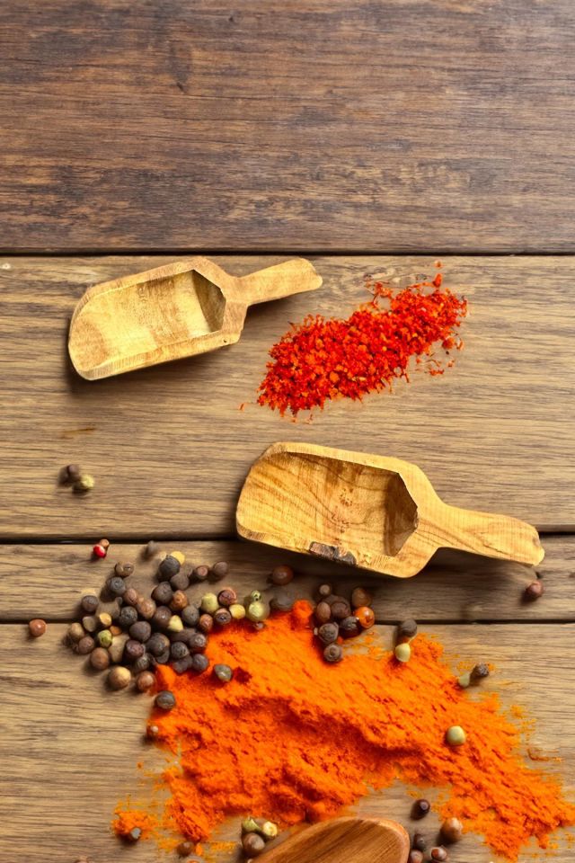 Zeytin Ağacı Baharat Kaşığı Seti | 2li El Yapımı Ahşap Baharat Bal Kaşığı