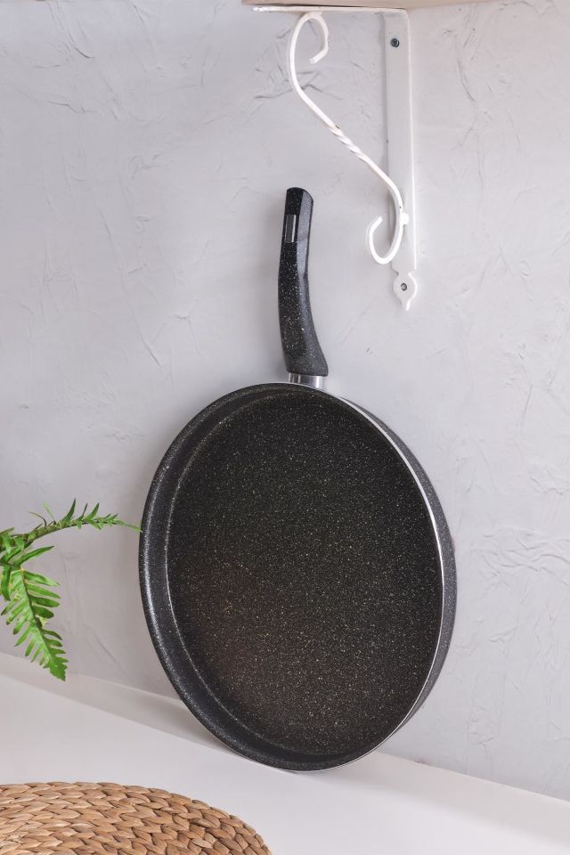 Krep Tava 24 Cm Granit Pankek Pizza Tavası