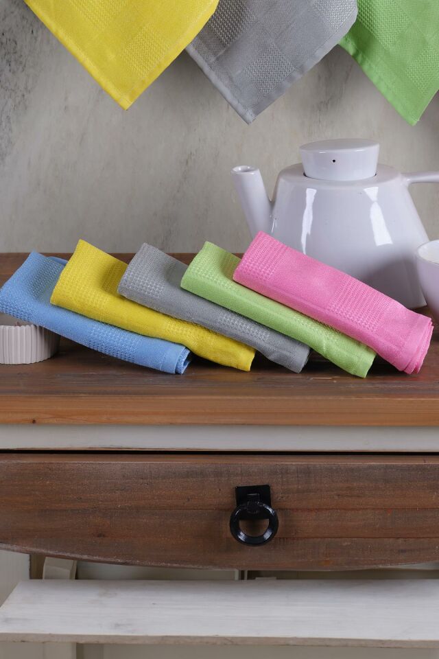 Decor | Microfiber 5'li 42x68 Cm Dekoratif Cam Bezi