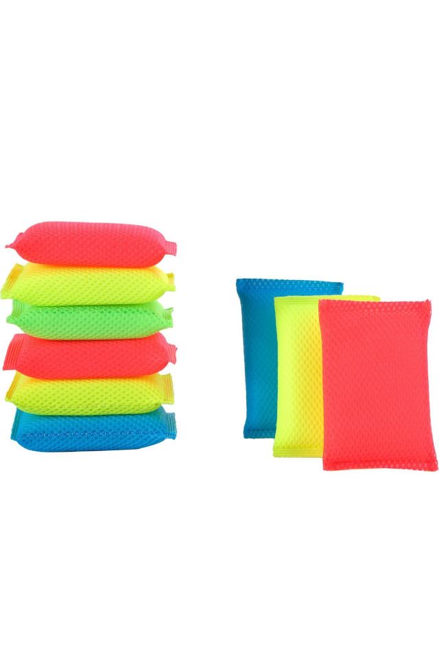 Sponge | Petek Dokulu Renkli 9'Lu Sihirli Bulaşık Süngeri