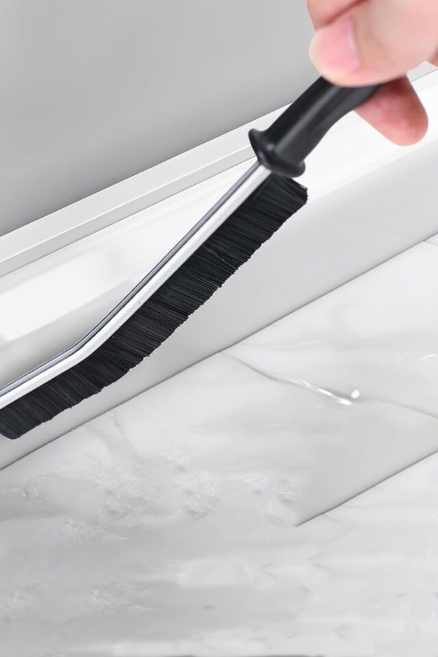 Brush | 2'Li İnce Derz Pencere Köşe Mutfak Banyo Lavabo Detaylı Temizlik Fırçası