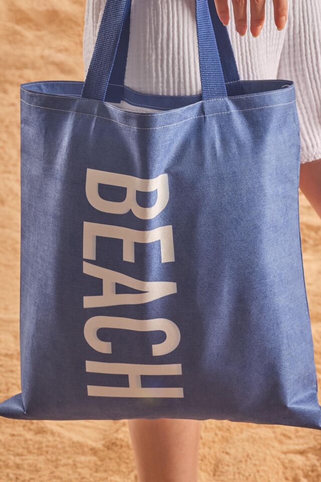 Beach Desen Baskılı Plaj Çantası