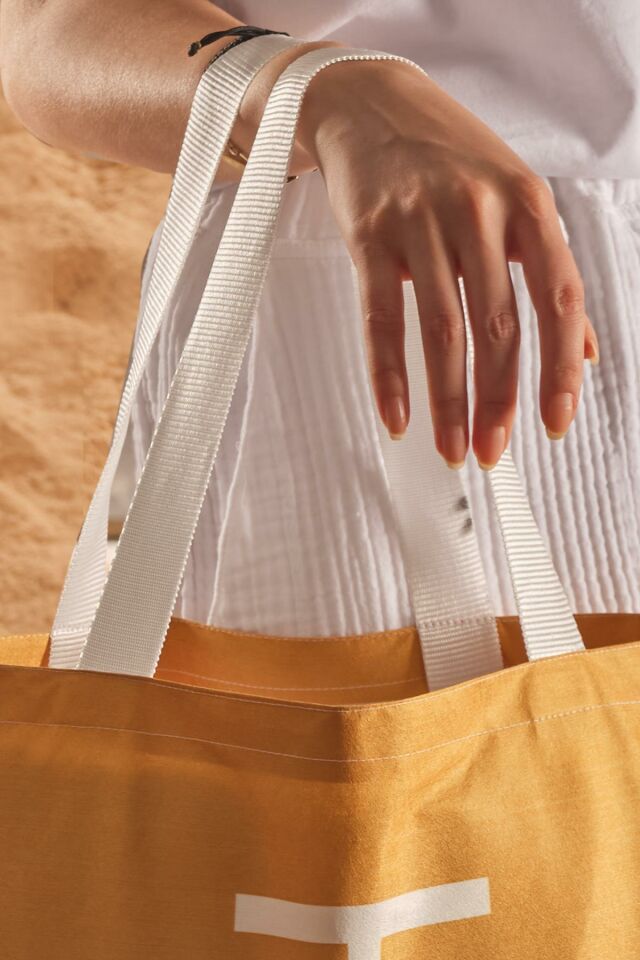 Beach Desen Baskılı Plaj Çantası